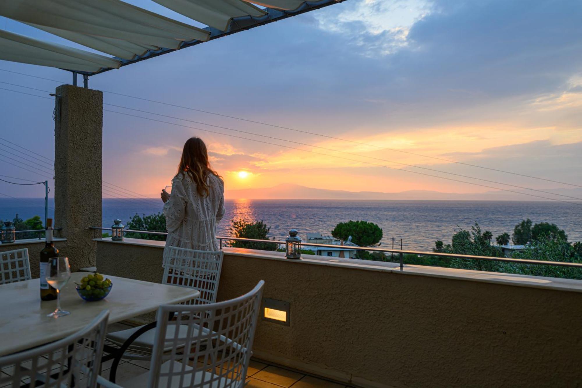 Mani Tower Villa Akrogiali Esterno foto