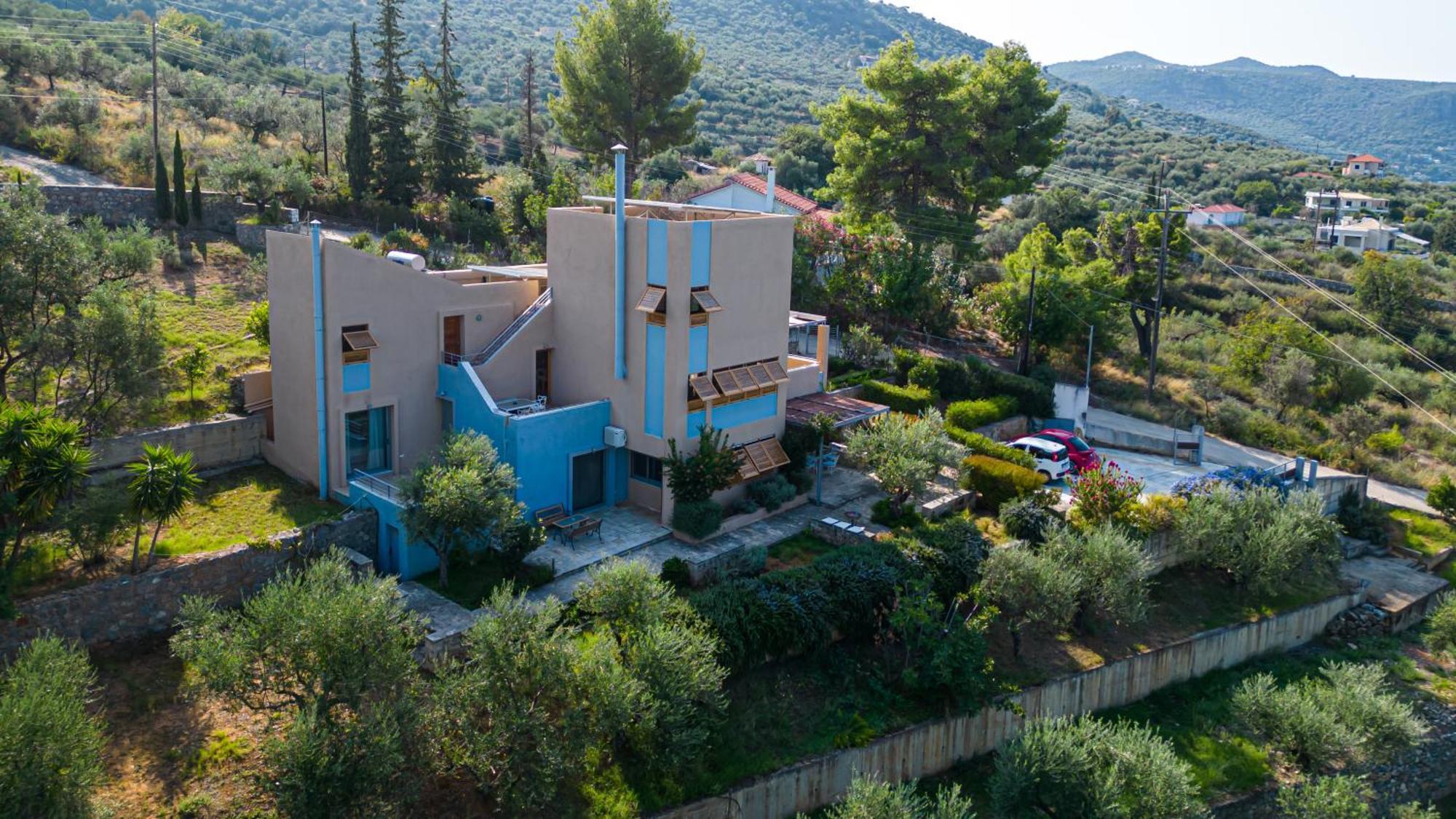 Mani Tower Villa Akrogiali Esterno foto