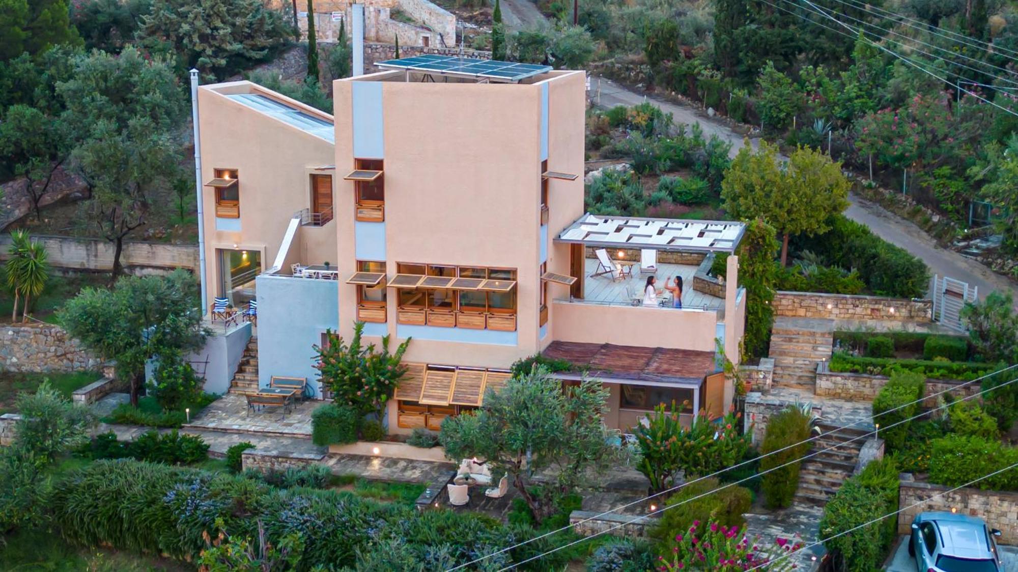 Mani Tower Villa Akrogiali Esterno foto
